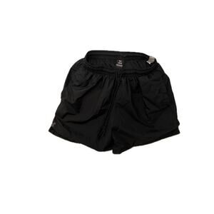 Under Armour Black Running Shorts W Liner Mens L